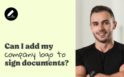 Can I Add My Company Logo or Custom Branding to Signed Documents?