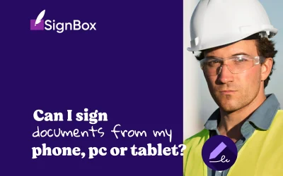 Can I Sign Documents from My Phone or Tablet?